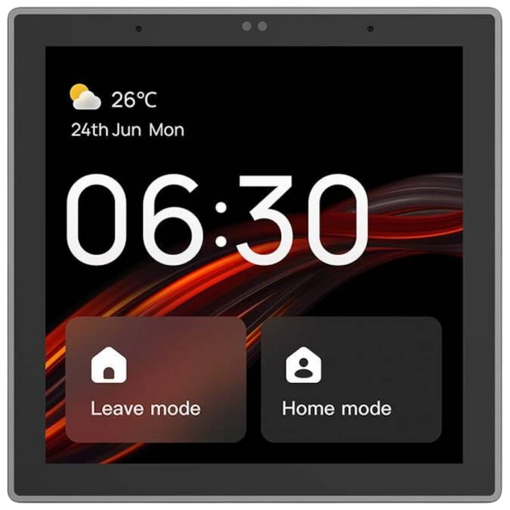 Avatto T6E S Zigbee/Bluetooth Tuya Preto - Painel de Controlo Inteligente