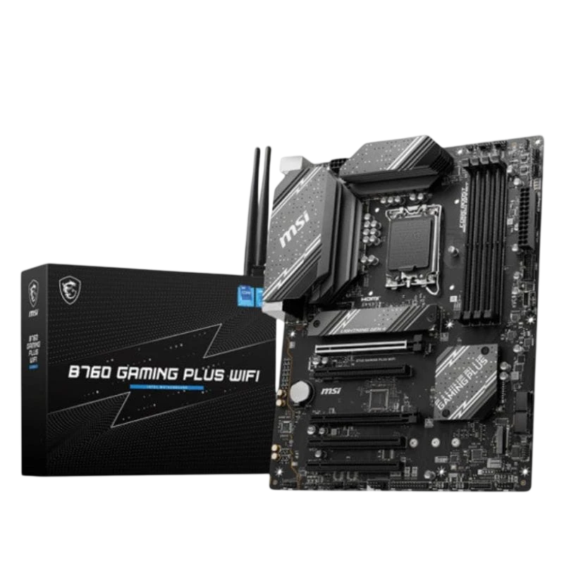 MSI B760 GAMING PLUS WIFI Intel LGA 1700 192GB ATX Preto