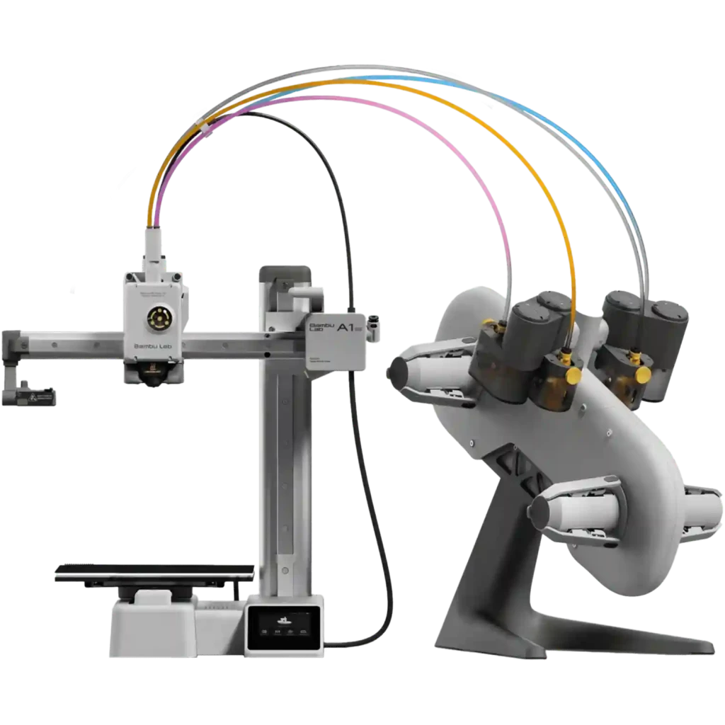 Bambu Lab A1 Mini Combo 500 mm/s 180×180×180 mm AMS Lite 4 cores - Impressora 3D FDM