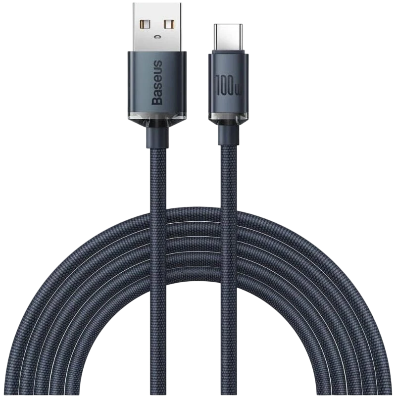 Baseus Crystal Shine - Cabo USB-A para USB-C 1,2 m