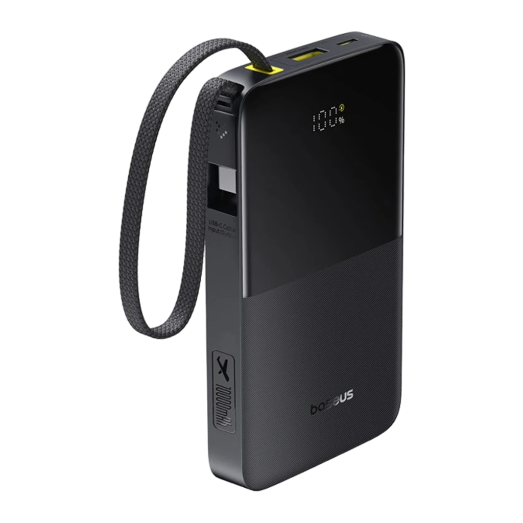 Power Bank Baseus EnerFill FC51 Bipow 2 Pro 10000mAh Cabo USB-C integrado