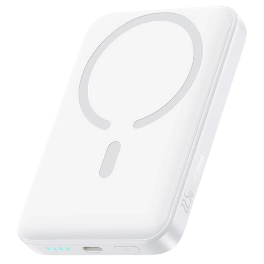 Power Bank Baseus EnerFill FM11 Ultra Mini Magnetic MagSafe 10000mAh 22.5W Branco