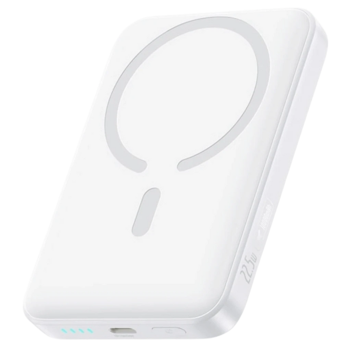 Power Bank Baseus EnerFill FM11 Ultra Mini Magnetic MagSafe 10000mAh 22.5W Branco