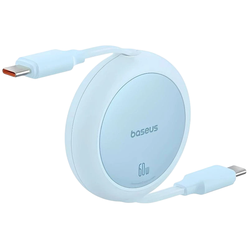 Baseus Free2Pull Blue - Cabo mini USB-C para USB-C 1m