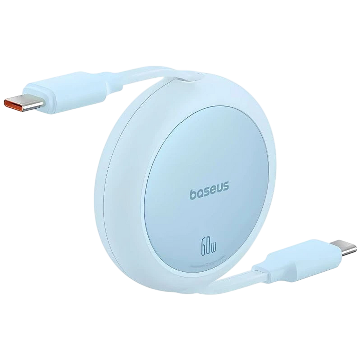 Baseus Free2Pull Blue - Cabo mini USB-C para USB-C 1m