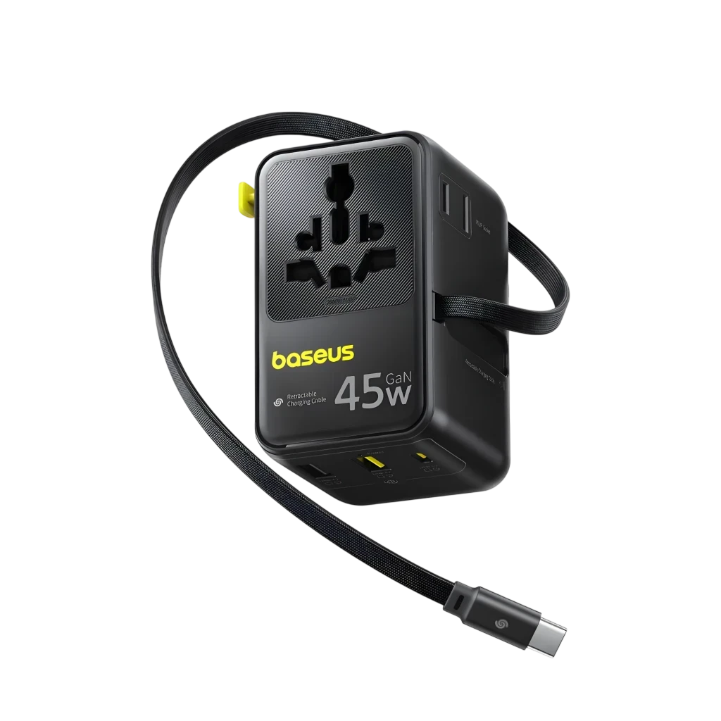Baseus PicoGo AG11 - Carregador Universal Rápido de Viagem GaN 45 W
