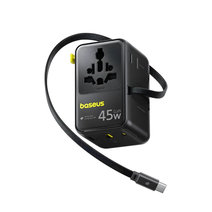 Baseus PicoGo AG11 - Carregador Universal Rápido de Viagem GaN 45 W