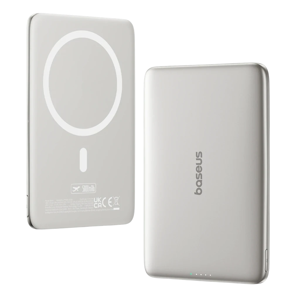 Power Bank Baseus PicoGo AM41 MagSafe 15W 20W 5000mAh USB-C Cinzento