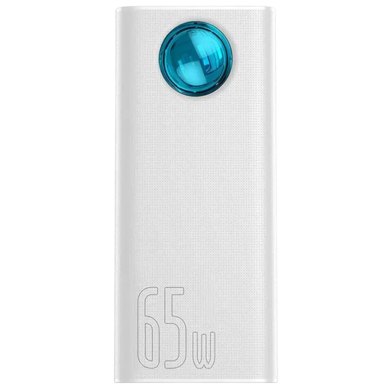 Baseus Amblight 30000 mAh 65W Branco - Banco de potência
