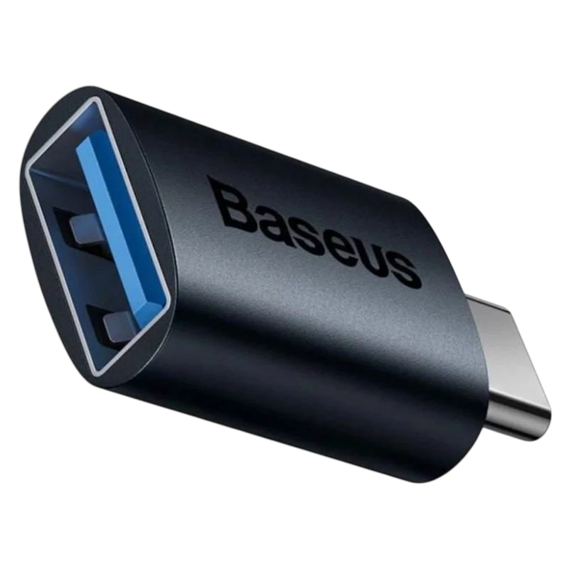 Baseus Ingenuity ZJJQ000001 USB 2.0 Preto - Adaptador USB-C para USB-A