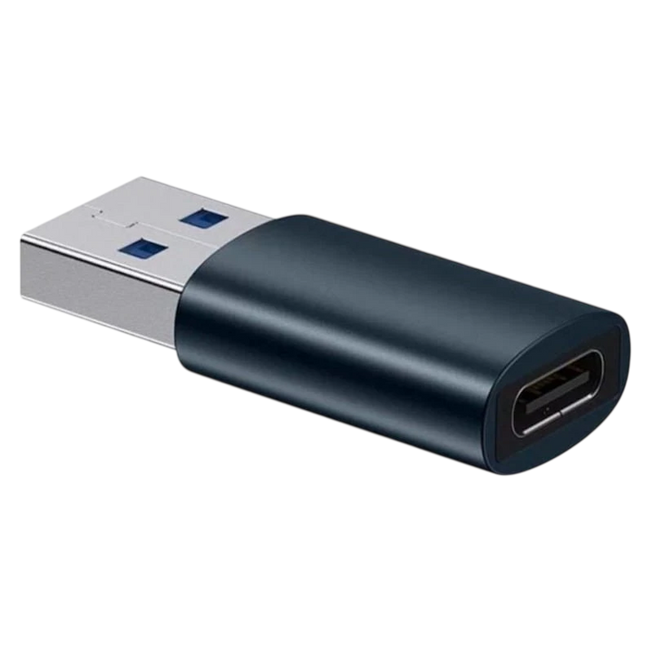 Baseus Ingenuity ZJJQ000101 USB 3.1 Preto - Adaptador USB-A para USB-C