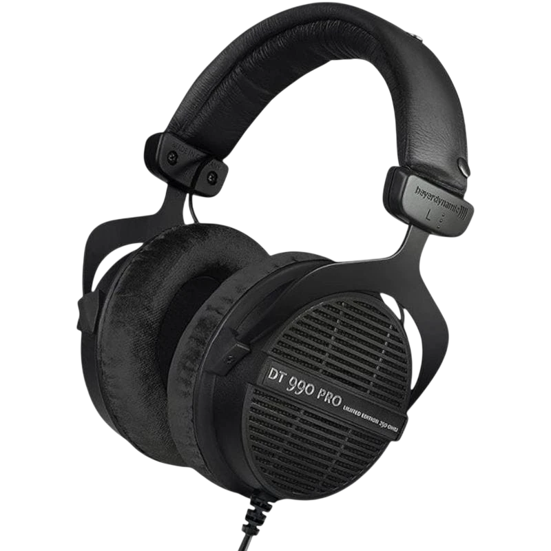 Beyerdynamic DT 990 PRO Black Edition 250 Ω - Auscultadores de estúdio com fio
