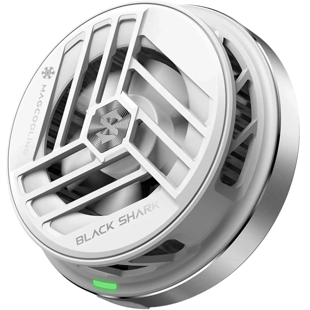 Black Shark Live Streaming Cooler - Refrigerador Móvel de 35 W com Bluetooth e RGB - Branco