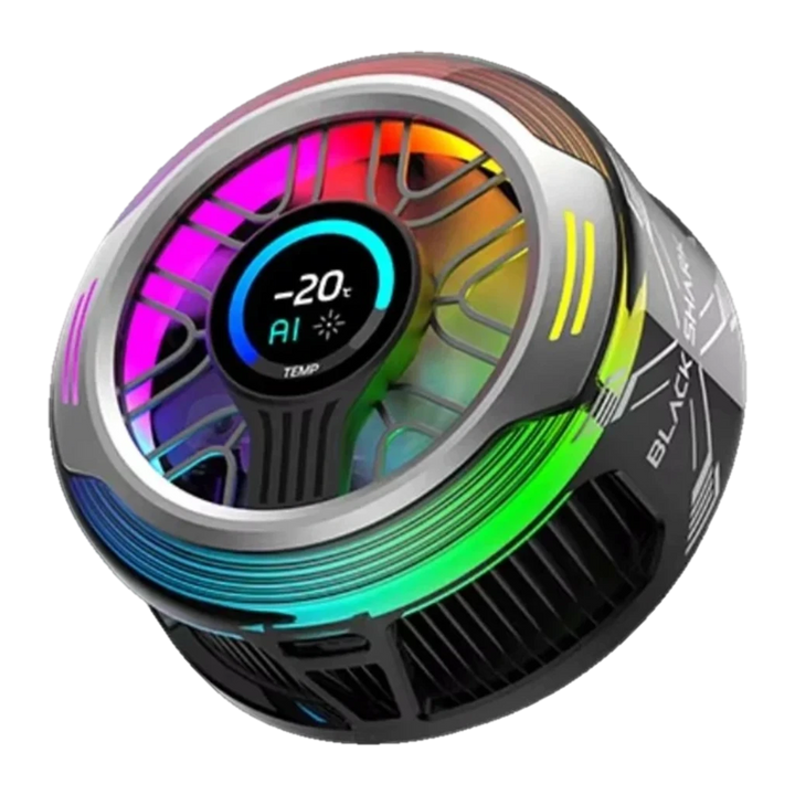 Black Shark Magnetic Cooler 6 Pro - Refrigerador magnético para smartphone de 35 W - Preto
