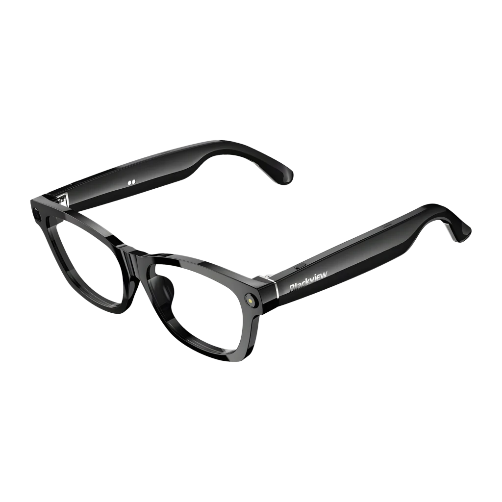 Blackview BV100 Photochromic Preto 8MP Áudio aberto estéreo