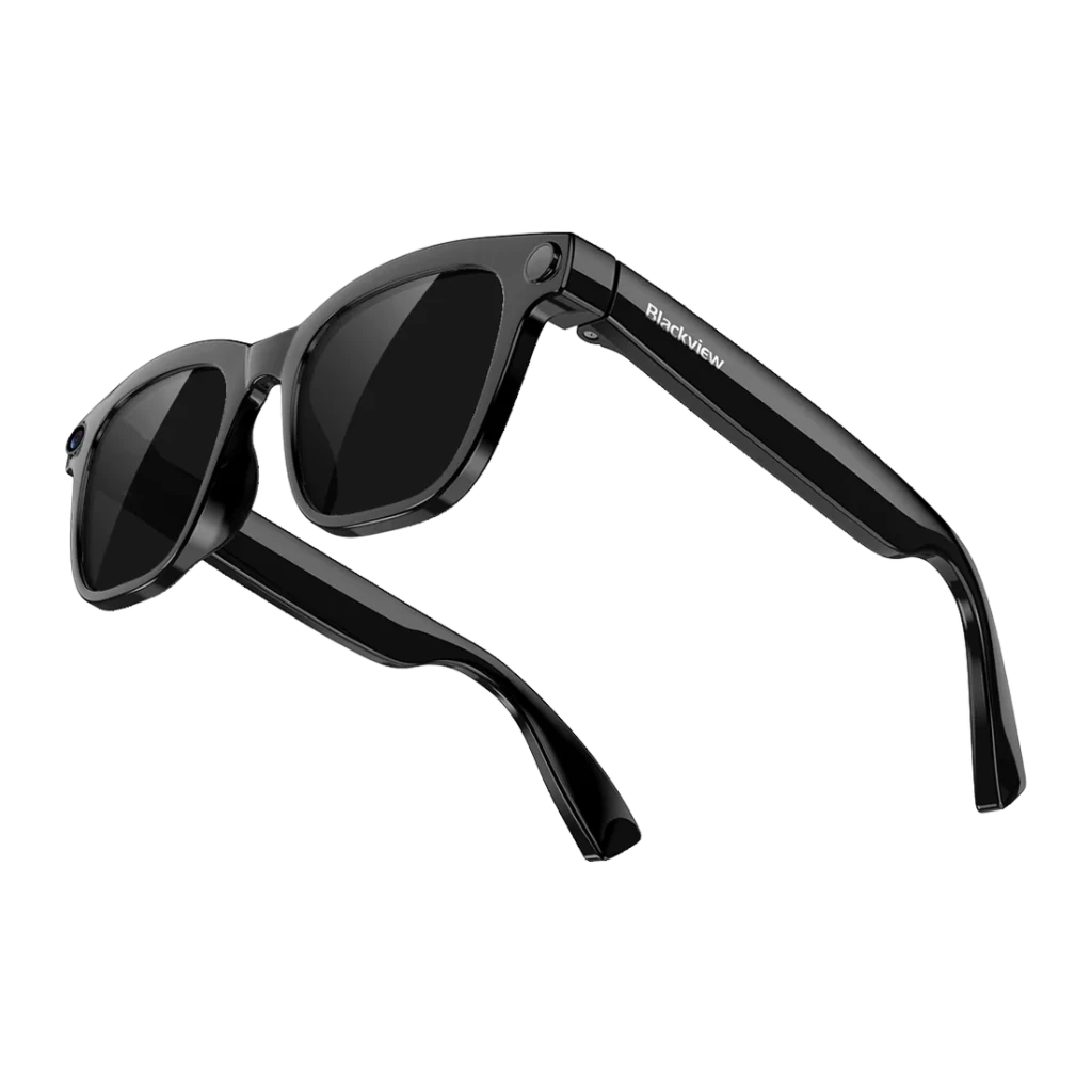 Blackview BV300 Photochromic Preto 8MP 1200P Altifalantes integrados lentes fotocromáticas WiFi Bluetooth Óculos inteligentes