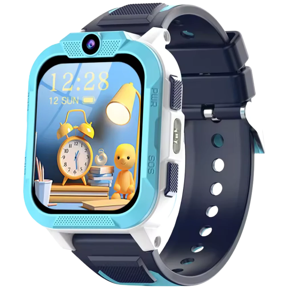 Blackview Z40 Pro Smartwatch Infantil 4G com GPS e Videochamada, IP68, Azul