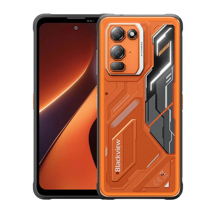 Blackview Fort 200 256 GB Laranja Bateria de 5000 mAh 12 GB de RAM Resistente