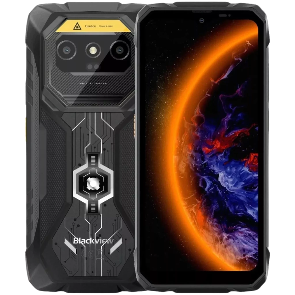 Blackview Rock 1 Pro 256 GB Preto Robusto 8 GB de RAM Leitor de código de barras