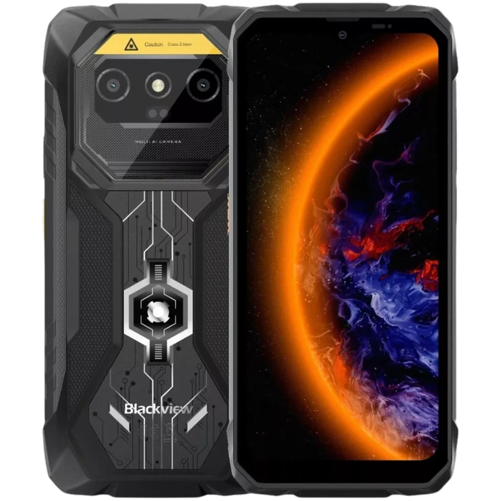 Blackview Rock 1 Pro 256 GB Preto Robusto 8 GB de RAM Leitor de código de barras