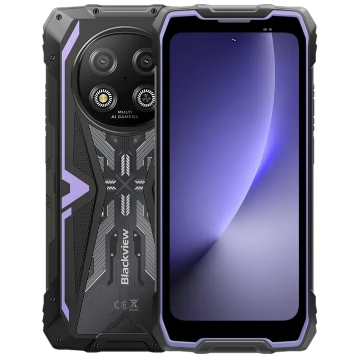 Blackview Rock 2 5G 256 GB Lilás Rugged 12 GB de RAM Ecrã de 6,67"