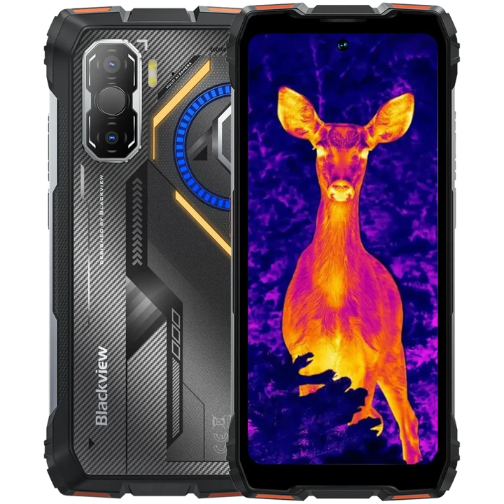 Blackview Rock 3 4G 256 GB Laranja 8 GB 10 000 mAh