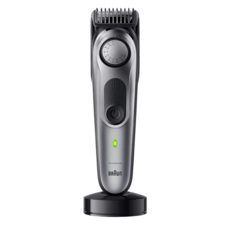 Aparador de Barba Braun Series 7 BT7420 6 em 1 Preto/Cinzento