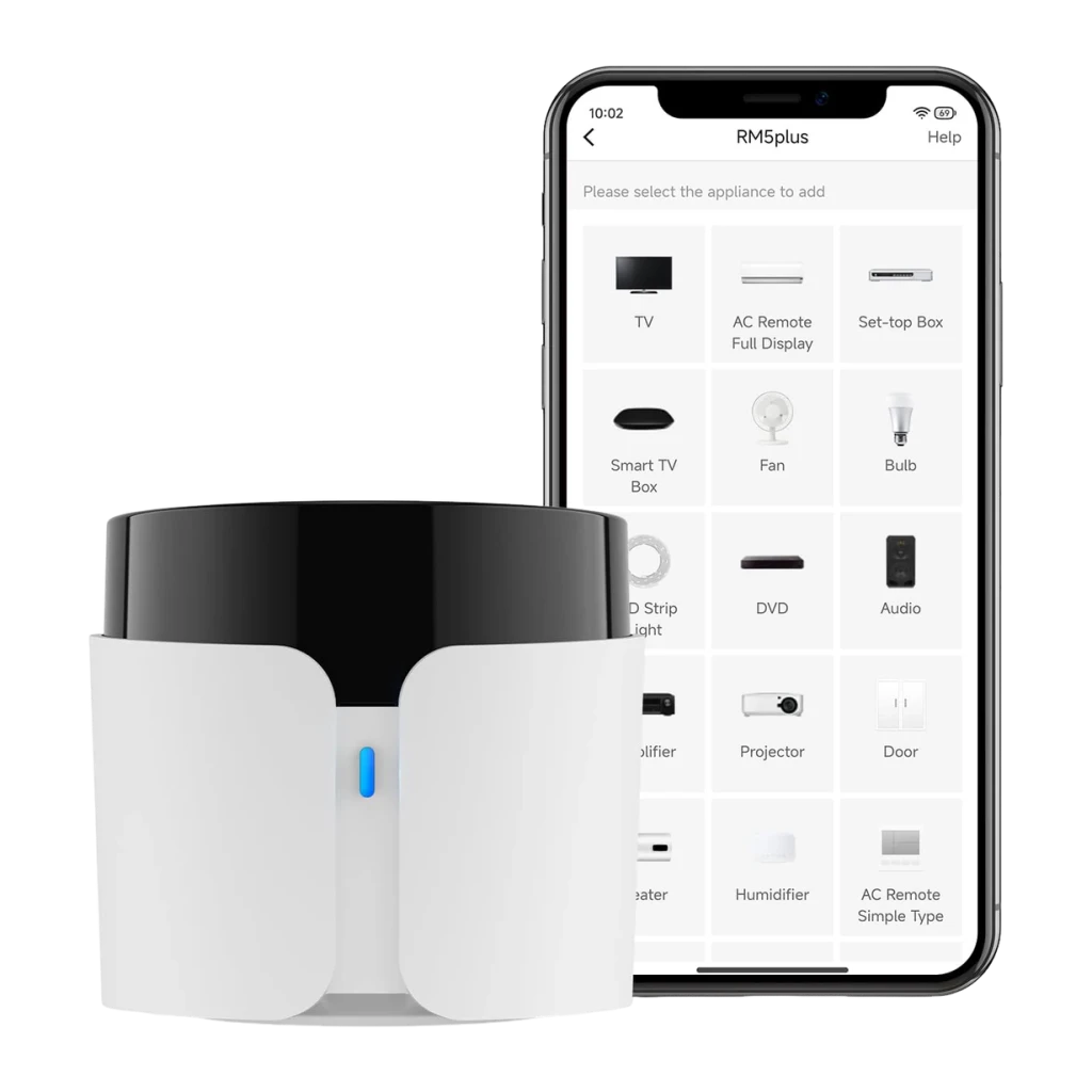 Comando Universal IR Inteligente Broadlink RM5 WiFi