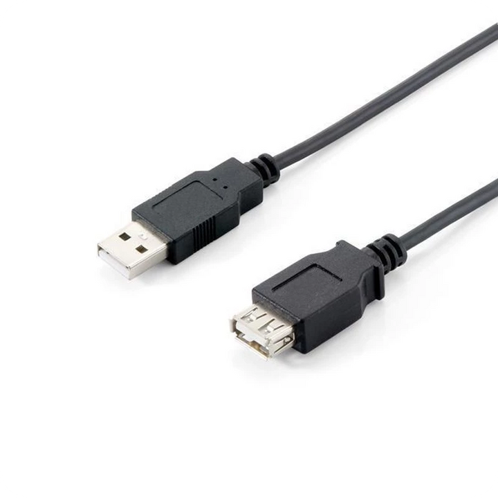 Extensão do cabo USB 2.0 Equip 128850 - Cabo Um macho para cabo Uma fêmea