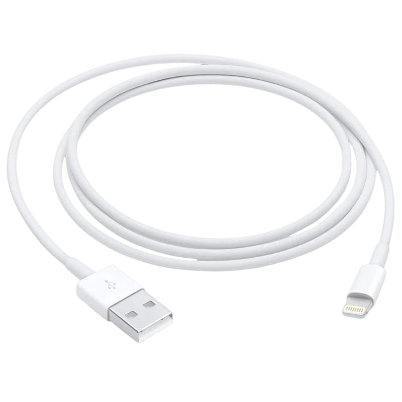 Cabo Apple USB 2.0 para Lightning 1m Branco