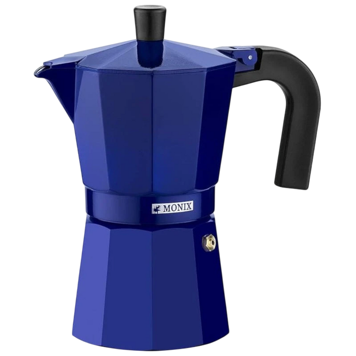 Cafeteira Italiana Monix M301706 6 Xícaras Azul