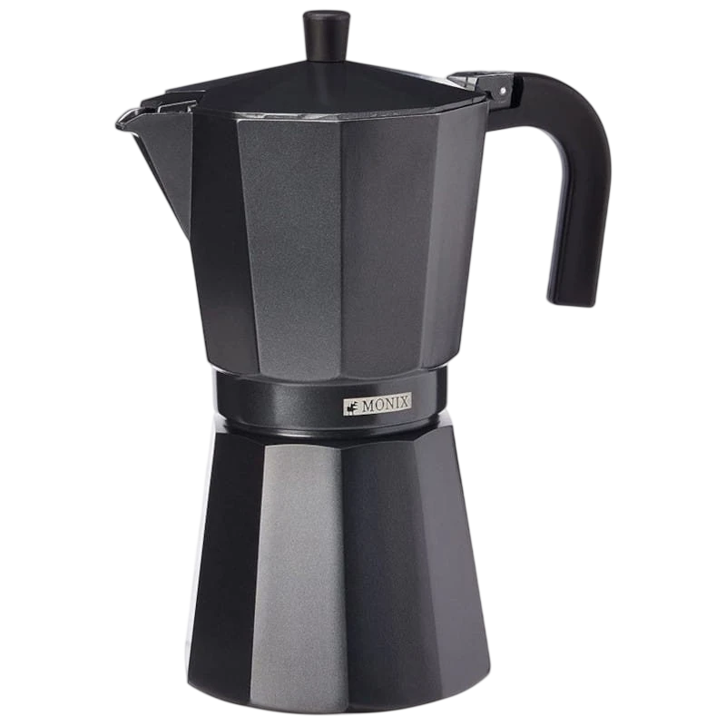 Cafeteira Italiana Monix Noir M640012 12 Xícaras Preta