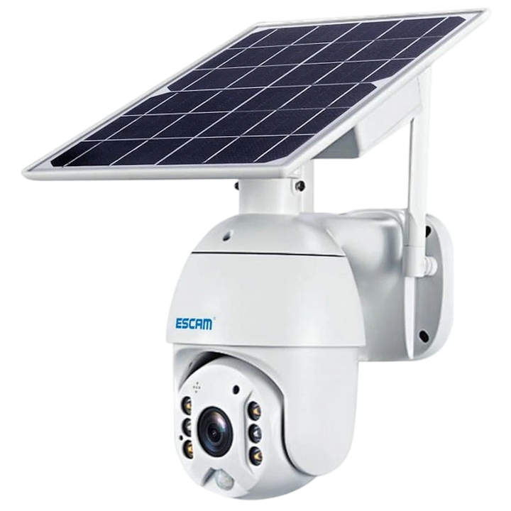 Câmara de segurança IP Escam QF280 Solar 1080p 355º Wifi