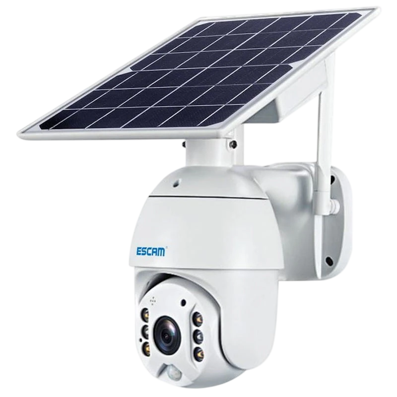 Câmara de segurança IP Escam QF480 Solar 1080p 355º 4G / LTE