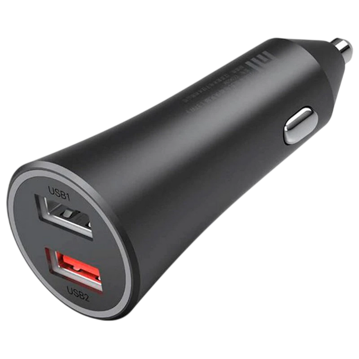 Carregador de Carro Xiaomi Mi Car Charger 2xUSB 37W