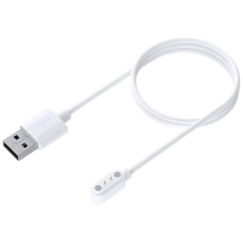 Carregador para Mibro Watch C3 / T2 / C2 / Lite2 Branco Compatível