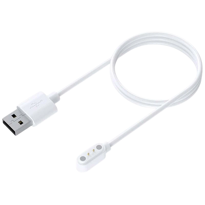 Carregador para Mibro Watch C3 / T2 / C2 / Lite2 Branco Compatível