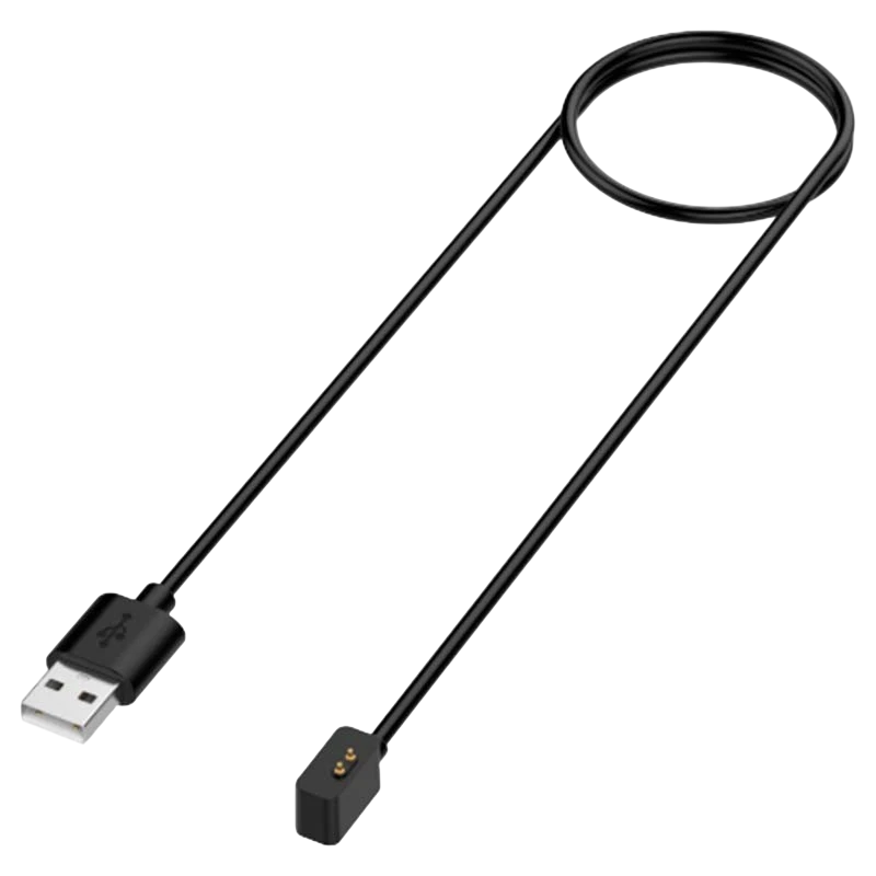 Carregador para Xiaomi Redmi Watch 3 / Redmi Watch 2 Lite / Smart Band 7 Pro / Redmi Smart Band Pro / POCO Watch Preto Compatível