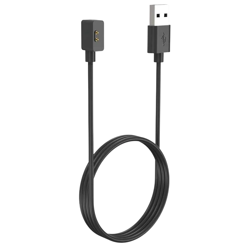 Carregador Xiaomi Smart Band 10 / 9 Pro / 9 Active / 9 / 8 Pro / 8 Active / Redmi Smart Band 2 Preto