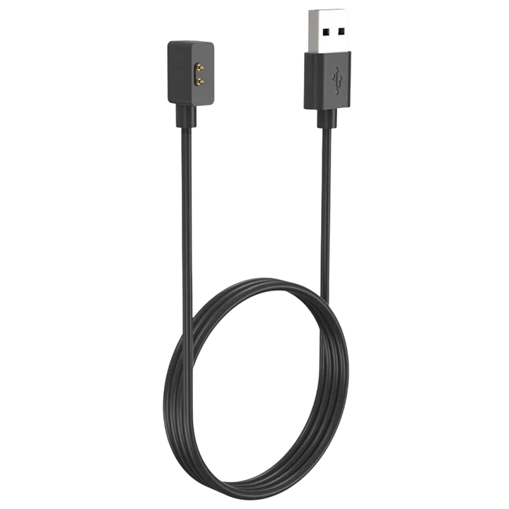 Carregador Xiaomi Smart Band 10 / 9 Pro / 9 Active / 9 / 8 Pro / 8 Active / Redmi Smart Band 2 Preto