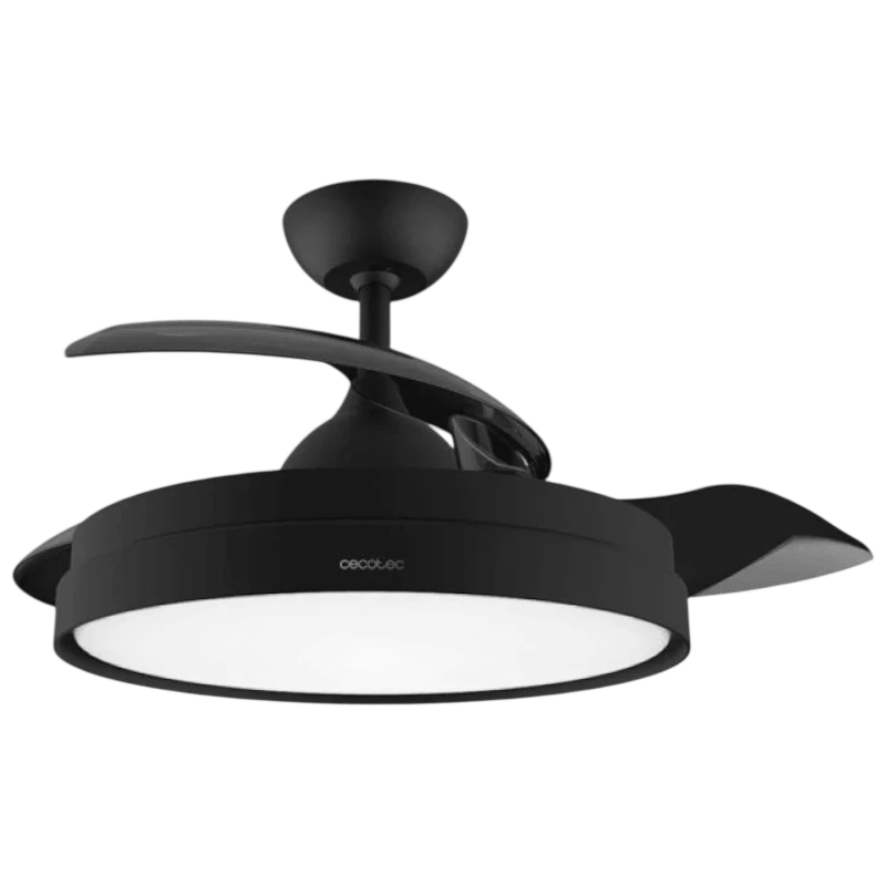 Cecotec EnergySilence Aero 4280 Invisível Preto - Ventilador de teto
