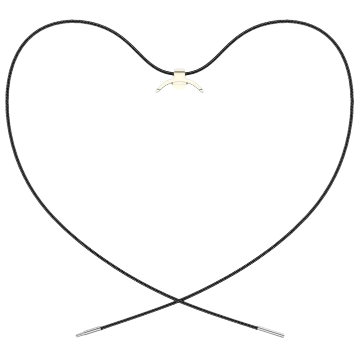 Pendente Xiaomi Smart Band 9 / Smart Band 8 Adaptador Metálico Dourado e Colar Preto