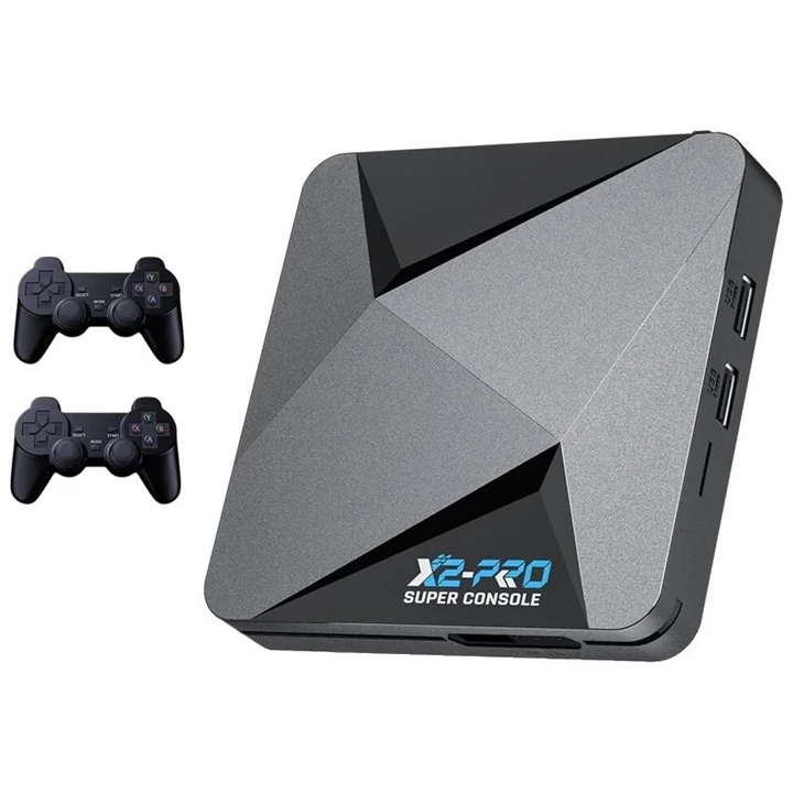 Super Console X2 Pro 2GB/8GB Triple OS + Cartão de 64GB