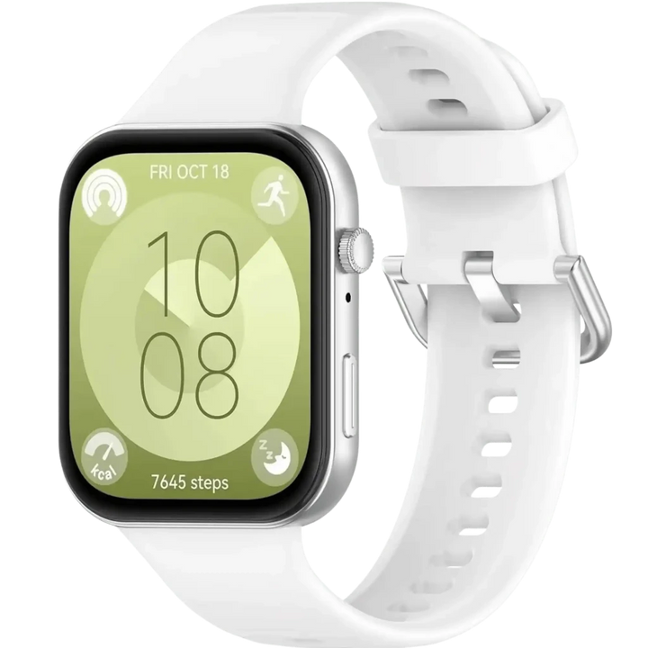 Pulseira de silicone Huawei Watch Fit 5 / 5 Pro Branco