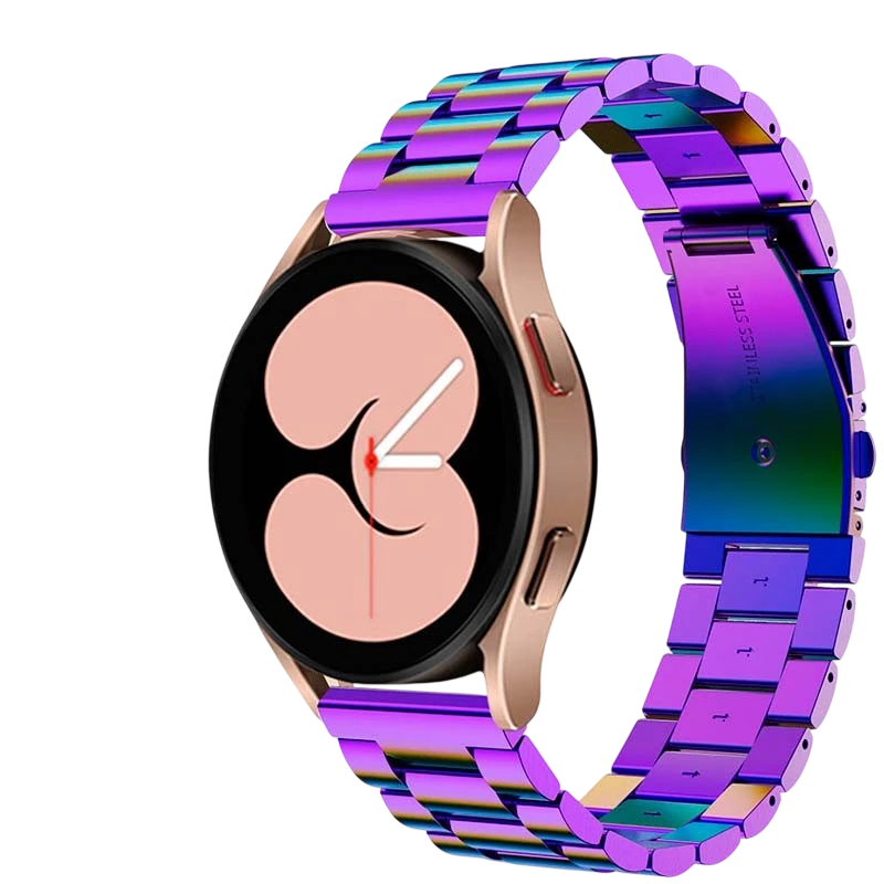 Pulseira Metal Elos Samsung Galaxy Watch 4/5/6 Multicolorida