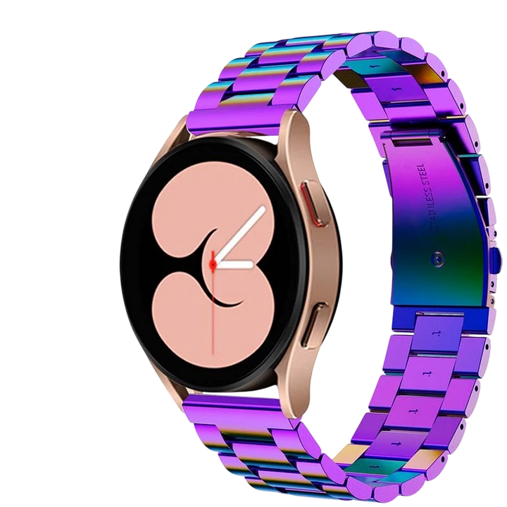 Pulseira Metal Elos Samsung Galaxy Watch 4/5/6 Multicolorida