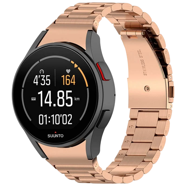 Pulseira Metal Elos Samsung Galaxy Watch 4/5/6 Dourado Rosa