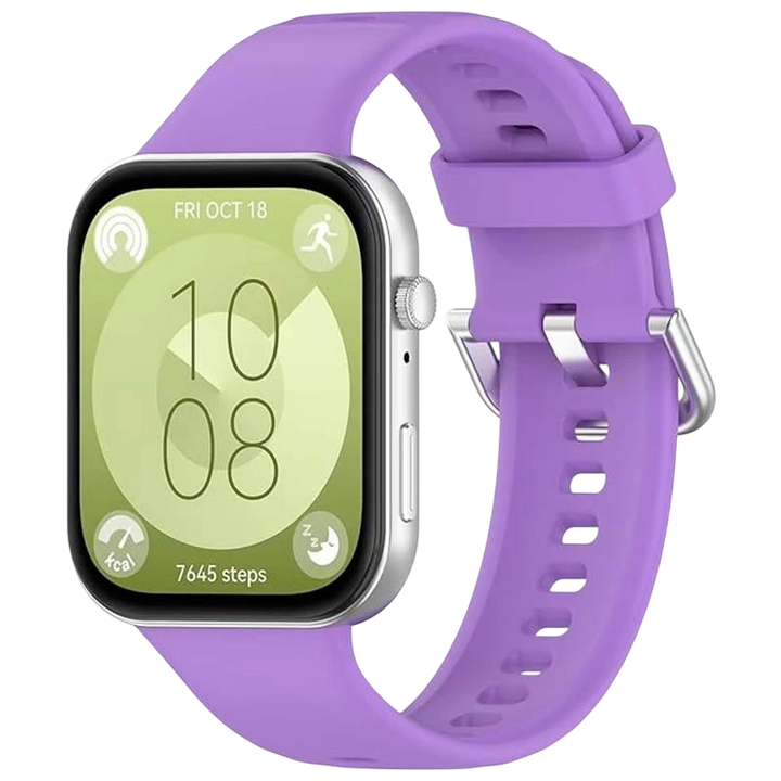 Pulseira de silicone Huawei Watch Fit 3 Roxo