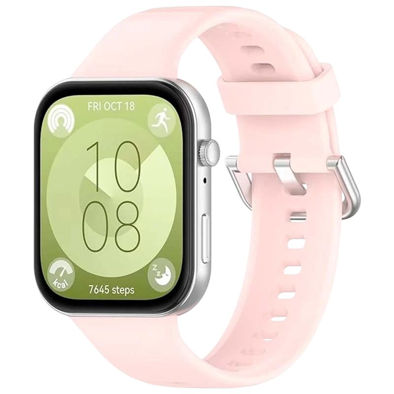 Pulseira de silicone Huawei Watch Fit 5 / 5 Pro Rosa