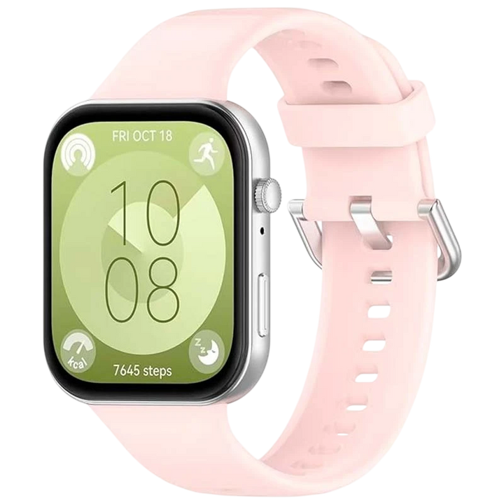 Pulseira de silicone Huawei Watch Fit 5 / 5 Pro Rosa